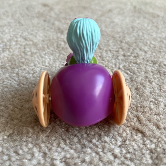 Vintage Jim Henson Fraggle Rock Mokey Eggplant Car Happy Meal Toy Action Figure - Picture 4 of 10